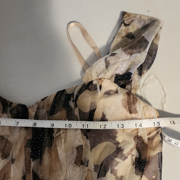 Cream Ruched Off-the-Shoulder Maxi Dress - Picture 5 of 6